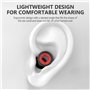 JXAXD Artvive Lot de 2 paires de bouchons d'oreilles pour moto - Silencieux - Pour dormir la nuit - 4 tailles disponibles : XS/S