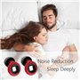 JXAXD Artvive Lot de 2 paires de bouchons d'oreilles pour moto - Silencieux - Pour dormir la nuit - 4 tailles disponibles : XS/S