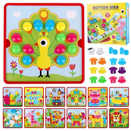 TNEDFOD Jouets en Mosaïque