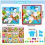 Jouets éducatifs Montessori 12 Cartes et 46 Boutons Puzzle d'apprentissage Préc