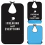 TNEDFOD Bavoir Adulte Impermeable
