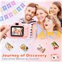Appareil Photo Enfant Selfie, MXTIMWAN 1080p Appareil Photo Numérique, HD Selfie Apareille Photo 32G, Mini Caméra Rechargeable C