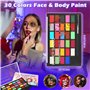 30 Couleurs Palette de Tatouage de Peinture à I'huile