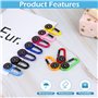TNEDFOD 20 pièce Boussole Porte-Clés, 2 en 1 Compass, Mini Boussole pour Enfants Boussole Nautique Petit Porte-clés avec Boussol