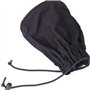 POFET Sèche-Cheveux Chaussette, Professionnel Coiffure Pliable Toile Noir Universel Réglable Sèche-Cheveux Chaussette Diffuseur,