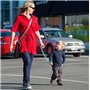 Dolbomy Bracelet de Securite pour Enfant et Bebe - Longueur de 2m en Acier Résistant et Elastique - Avec Verouillage à Clé et Si