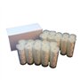 ANCLLO Lot de 2 lignes de pêche en nylon haute résistance 0,2 mm x 200 m, Blanc, Monofilament