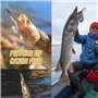 ANCLLO Appâts de pêche Souples avec hameçon à tête de Plomb, leurres de pêche en mer à la rhubarbe crème avec boîte (Lot de 5)