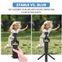 HeiyRC Mini trépied Vlog pour DJI Pocket 3 OM Osmo Mobile 7P 6, pour GoPro 13 Max Hero, pour Insta360 X5 X3 X4, pour DJI Action 