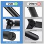 HeiyRC Mini trépied Vlog pour DJI Pocket 3 OM Osmo Mobile 7P 6, pour GoPro 13 Max Hero, pour Insta360 X5 X3 X4, pour DJI Action 