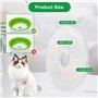 Filtre Fontaine Eau Chat pour 3L, Triple Action pour Abreuvoir et Charbon Actif résine échangeuse d'ions pour Chats et Chiens, p