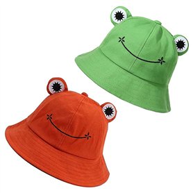 QQEE 2 Pièces Chapeau de Pêche de Grenouille