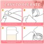 HORJOR 55 Pcs Sachet Conservation Lait Maternelle, 8 Oz Sac Congelation Lait Maternel avec Port d'allaitement Facile à Verser, 2