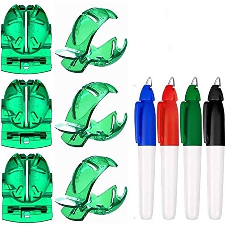 Dadabig 6 PCS Outil d'alignement de balles de Golf
