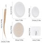 Applicateur Creme dos Ensemble de 7 Pièces Brosse dos Douche Long Manche Brosse de Bain Liquide Long Manche Applicateur Creme So