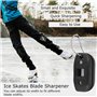 Affûteur de Lame de Patins à Glace, Taille-crayon de Lame de Patins à Glace Outil de Meulage de Meule et un Sac pour Affûteuse d