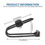 Ressort de selle absorbant les chocs - Amortisseur de tige de selle de vélo - Amortisseur de selle de vélo - Dispositif de suspe