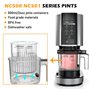 Machine À Crème Glacée Avec Bacs Acce