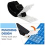 BORDEAG Lot de 12 Kit De Fixation pour Bâche Solaire De Piscine, Rouleaux De Film Solaire pour Piscine, Rouleaux De Fixation pou