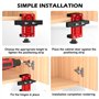 Positionneur D'installation De Porte D'armoire, Gabarit De Montage De Porte D'armoire, Cabinet Door Installation Positioner, Out