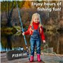 canne à pêche télescopique