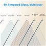 [2 PCS] Protecteur d'écran en verre trempé,Conçu pour Samsung Galaxy X cover pro,Verre trempé/Résistant aux rayures/Couverture d