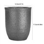 Qiterr 【?â????】 6 kg, fonderie Argile Graphite creusets Noir Coupe Four Torche Fonte coulée Fonte raffinage Or Argent cuivre Lai