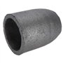 Qiterr 【?â????】 6 kg, fonderie Argile Graphite creusets Noir Coupe Four Torche Fonte coulée Fonte raffinage Or Argent cuivre Lai