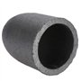 Qiterr 【?â????】 6 kg, fonderie Argile Graphite creusets Noir Coupe Four Torche Fonte coulée Fonte raffinage Or Argent cuivre Lai