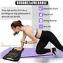 Surplex 41 en 1 Push Up Musculation Push Up Board avec Poignée Compteur Intelligent＆Bande de Résistance Pliable Planche et Appar