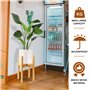 Milieu du Siècle en Bois Support pour Plantes réglable Moderne pour Salon Jardin Balcon Coin Po