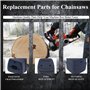 Haishine Kit d'échappement de silencieux pour Husqvarna 36 41 136 137 141 142 Partie de la Tronçonneuse Silent Block # 530069415