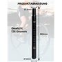 Tige de selle à ressort pour vélo 37,5 cm en alliage d'aluminium 4 cm pour VTT, vélo de route, vélo de descente, vélo fixe, VTT,
