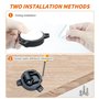 Petite Roulettes pour Meubles, 4 Pièces Roulettes Pivotantes pour Meubles, Rotation à 360° Mini Roulettes Adhésives, Roues pour 