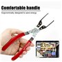 Pince D'extraction Relais Extracteur Fusible - Conduite Carburant Tuyaux pour Enlever Les Clips électriques D'essence Tuyau Déco