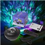 Projecteur Ciel Etoile,Projecteur Galaxie avec 2 Modes Étoiles,Télécommande,Minuterie,20 Couleurs Bluetooth Veilleuse Bébé Music