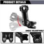 SUNOYA Potence De Vélo pour Tige De 31,8 mm et 120 mm, Potence De Vélo Réglable avec Clé Hexagonale, Potence VTT en Alliage D'al