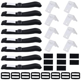 BORDEAG Kit De Fixation pour Bâche Solaire De Piscine