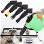 Brosses Rondes en Nylon et Laiton pour Nettoyeur Vapeur Brosse à Vapeur Domestique Laiton Pièces de Vadrouille Accessoires de Va