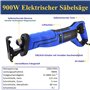 Professionnelle 900W Scie Égoïne Électrique 0~2800 trs/min Vitesse Variable