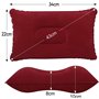 Senteen Oreillers De Camping Gonflables, 6pcs Oreiller De Voyage Ultraléger Coussin De Voyage Ergonomique Coussin De Nuque Compa