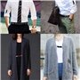 Hezhou 6 pièces Clip Chandail Pull Clip Cardigan Femme Chandail Clip Clip écharpe Cardigan Clip écharpe Cardigan Pince Cardigan 