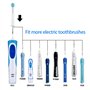 Brossette de Rechange pour Oral-b, Electrique compatibles avec Les modèles de brosses à Dents, Inclure 16 Standard Têtes de ​Rec