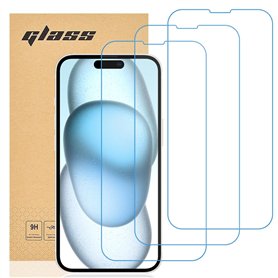 gueche Verre Trempé compatible iPhone 15