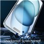 gueche Verre Trempé compatible iPhone 15, [Lot de 3] Protection d'écran Pour iPhone 15 [Extrêmement résistant aux rayures] [Haut