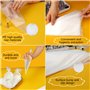 Zuofan 100 Pcs Poches à Douilles 30CMX20CM avec Design Antidérapant pour Deco Gateau, Cupcake, Pâtisserie