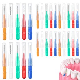 NXPUXP 30 Pcs Brossettes Interdentaire