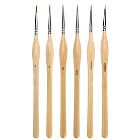 LacyMC Pinceau à Détails Fins Kit