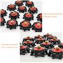 16pcs Crampons pour Chaussures de Golf Facile Remplacement Pointes pour Chaussures de Golf de Remplacement en Metal Spike de Cha