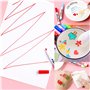 JDXun Feutres Tableau Blanc Effaçables, 12Pcs Marqueurs pour Tableaux Blancs, Faiblement Odorants, Couleurs Riches et Vives Styl